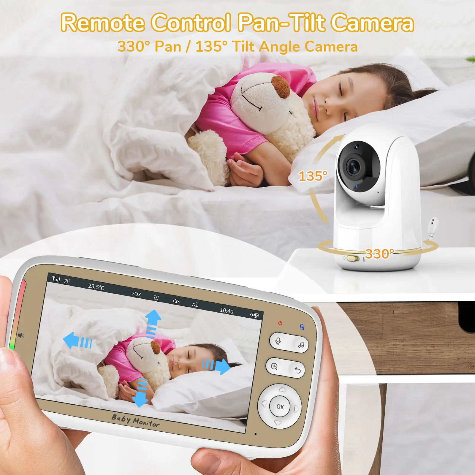 VB803 PRO Baby Monitor with 2p - огляд і ціна Home Cinema Wireless