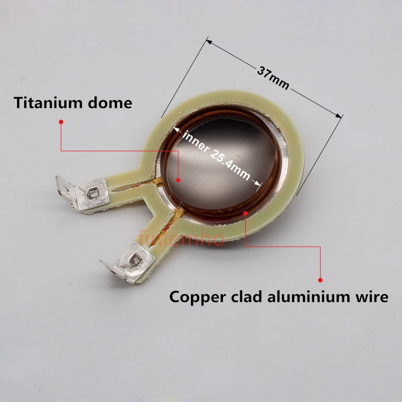 1PC Tweeter Speaker Voice Coil - огляд і ціна Audio Home Cinema