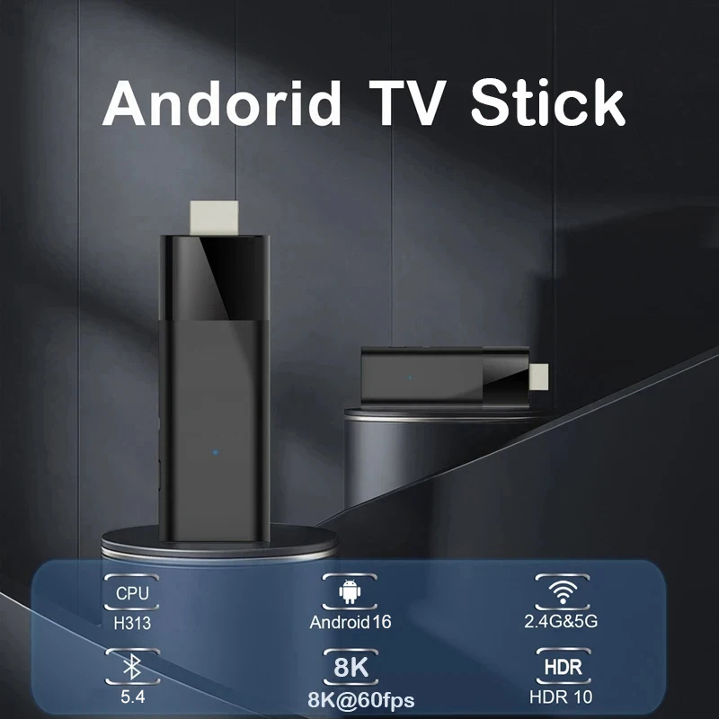 Android 16 TV Stick 4K Allwinn - огляд і ціна Home Cinema Tv