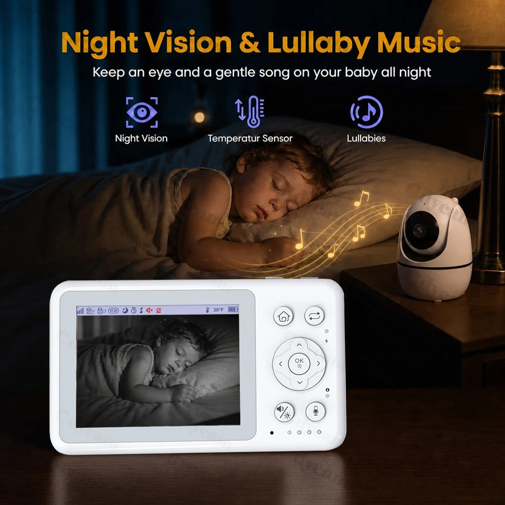 3.2Inch Video Baby Monitor LCD - огляд і ціна Home Cinema Wireless