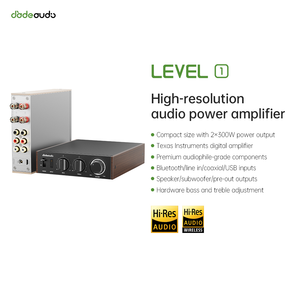 JadeAudio Level 1 Desktop HiFi - огляд і ціна Audio Home Cinema