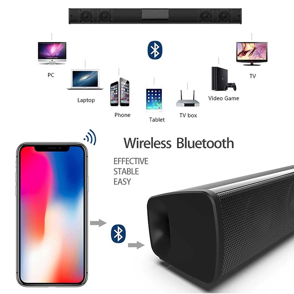40W Bluetooth Speaker Column H - огляд і ціна Home Cinema Chairs